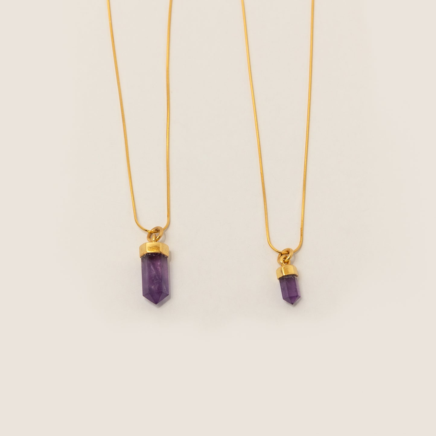 Collar Amatista Gold