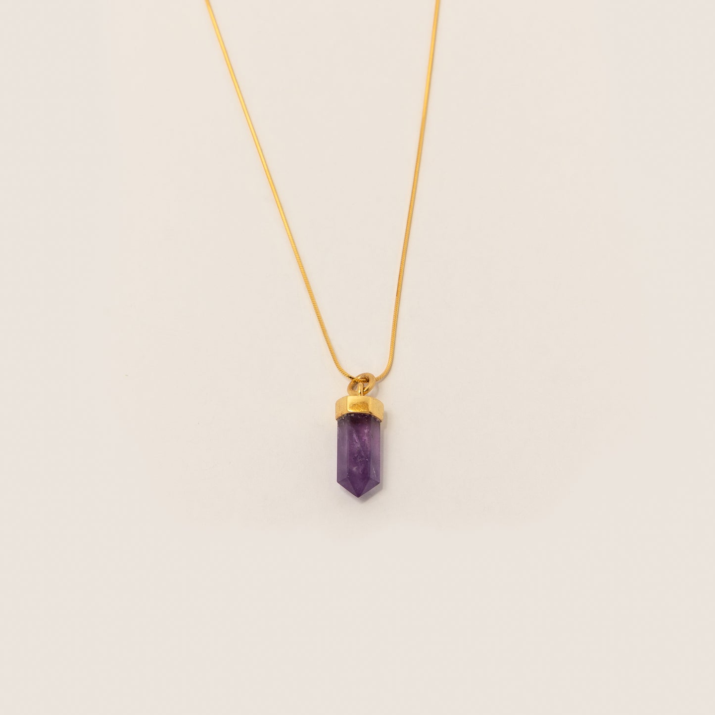 Collar Amatista Gold
