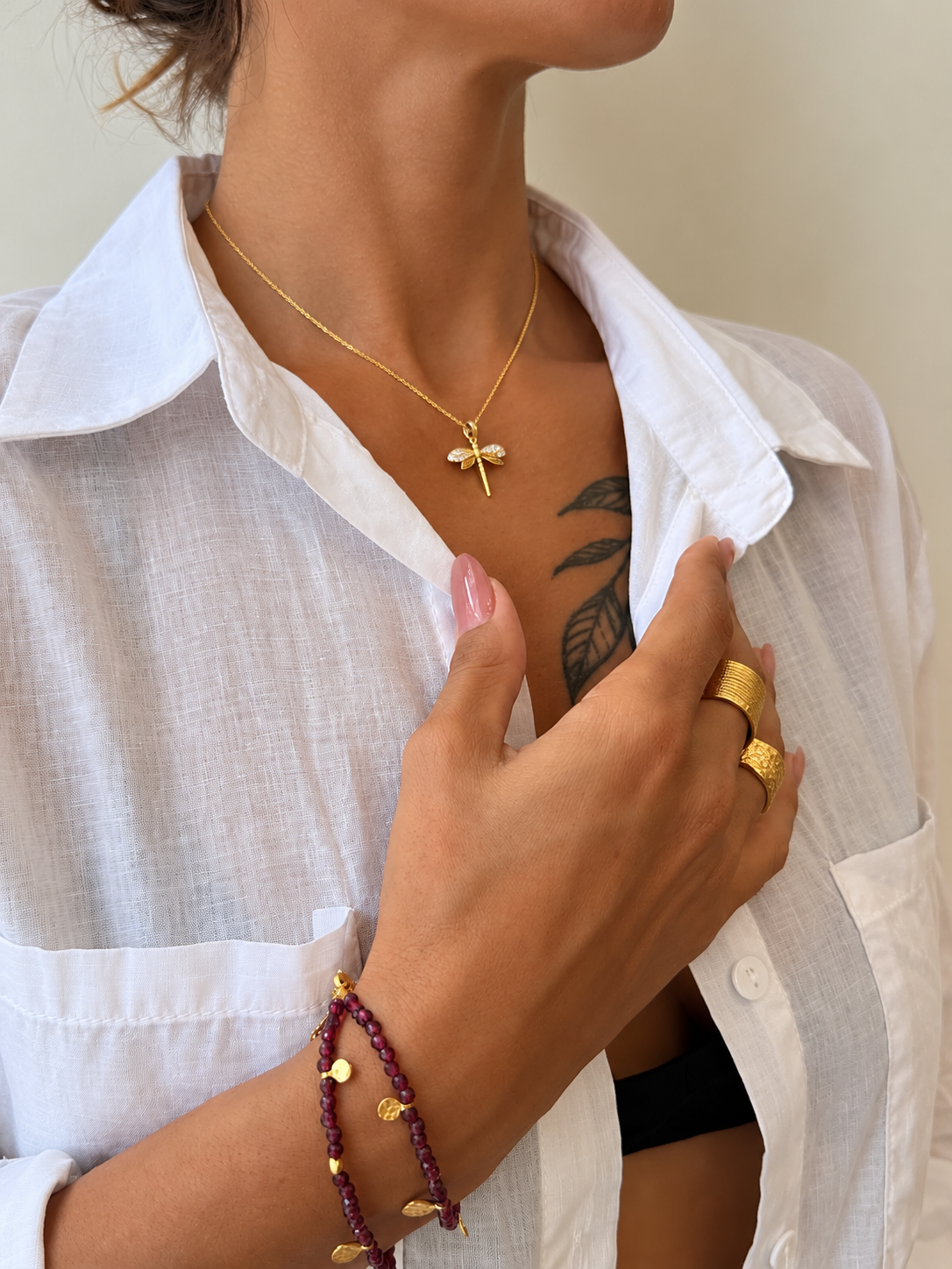 Collar Libélula