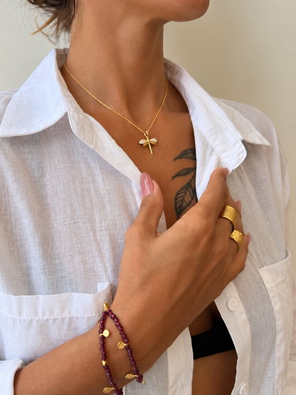 Collar Libélula