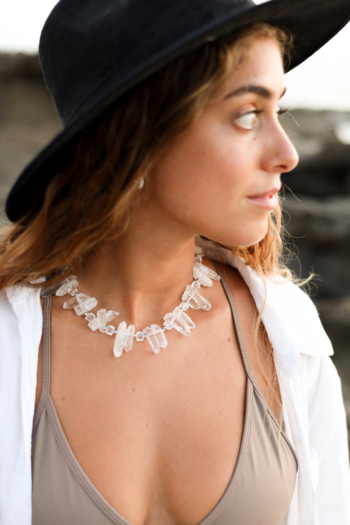 Collar Maxima Cuarzo Cristal