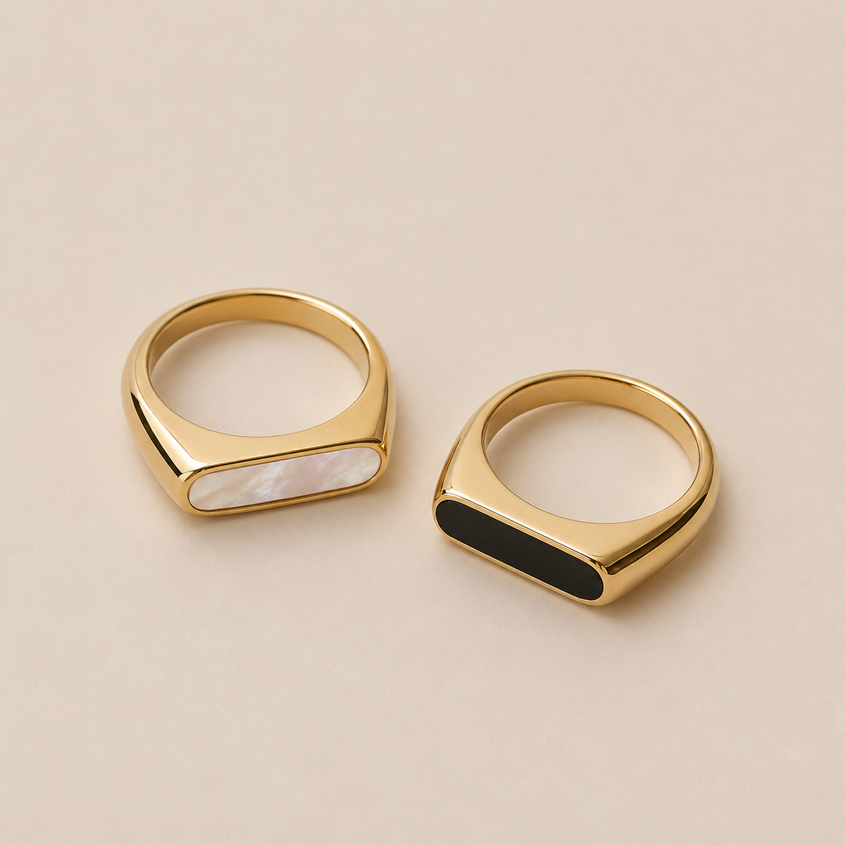 Anillo White Stripe