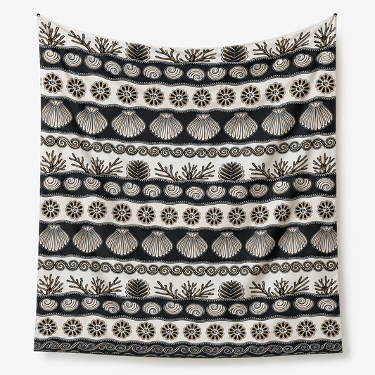 Pareo Coco | Black & Gold