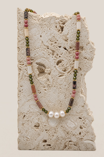 Collar Rodocrosita