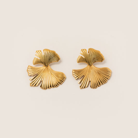 Aretes Big Leaf