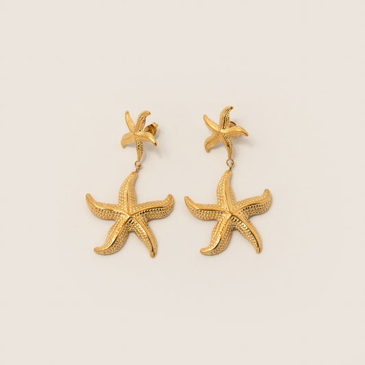 Aretes doble estrellas