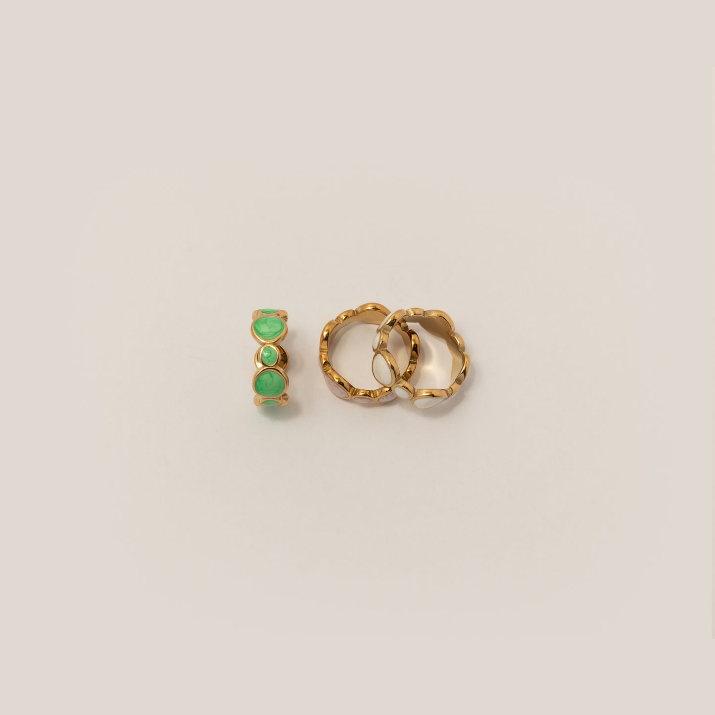 Anillo Bubble Verde