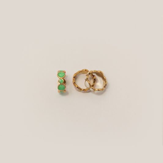 Anillo Bubble Verde