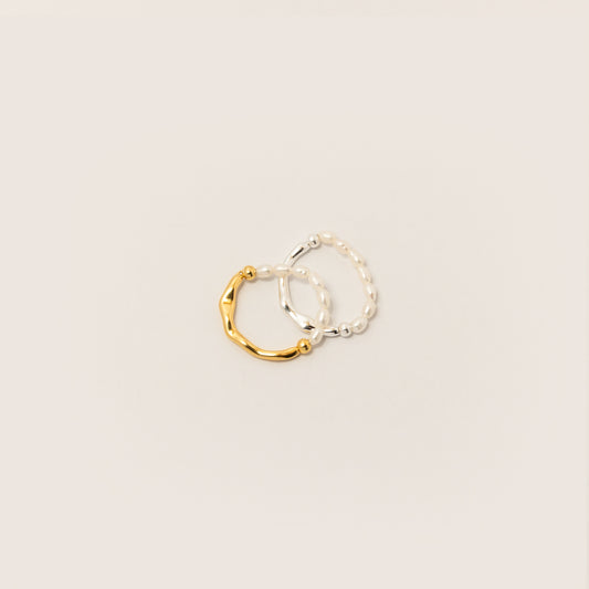 Anillo Perlas