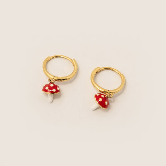 Aretes honguitos