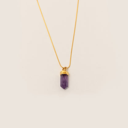 Collar Amatista Gold