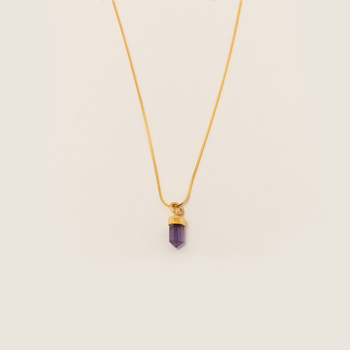 Collar Amatista Gold