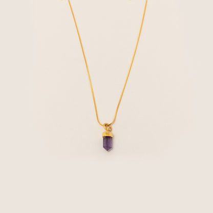 Collar Amatista Gold