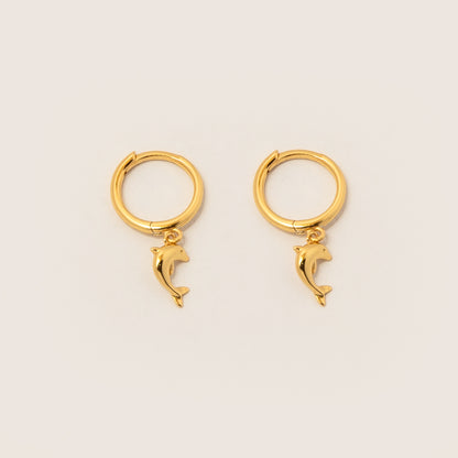 Aretes Delfina Gold