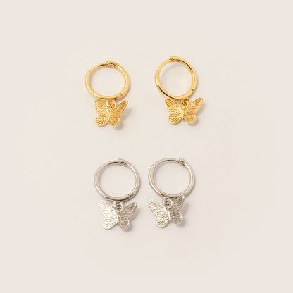 Aretes Mariposa Gold