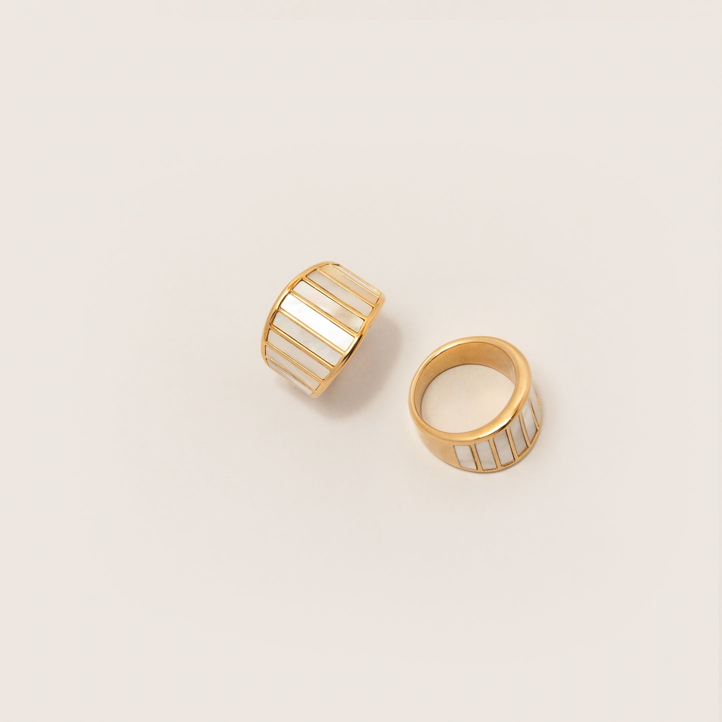 Anillo Nacar - Stripes