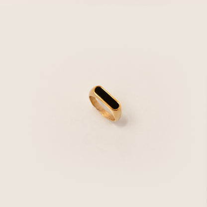 Anillo Black Stripe