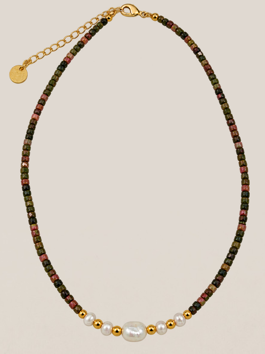 Collar Vintage Piedras | Colores