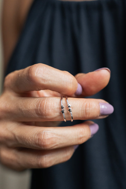 Anillo estrellitas