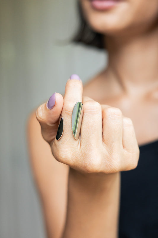 Anillo Mayor Plateado