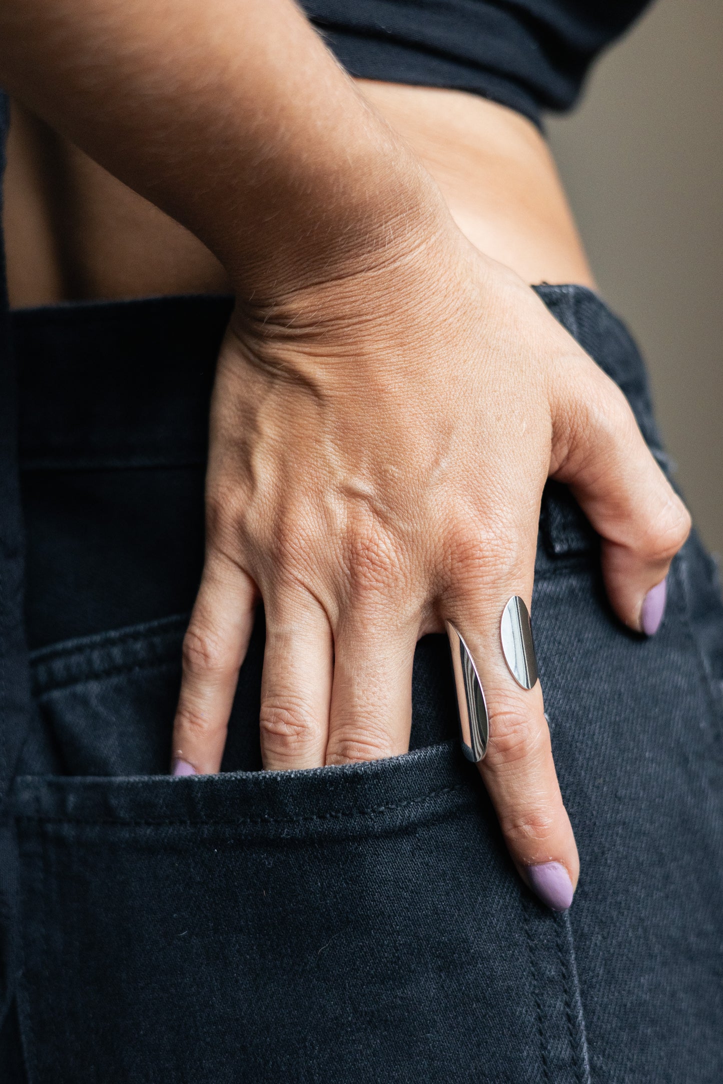 Anillo Mayor Plateado