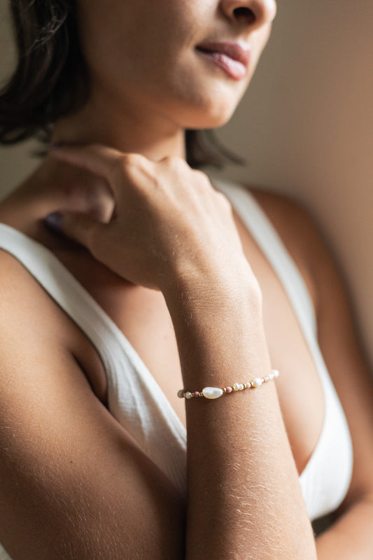 Pulsera Rosie - Perlas