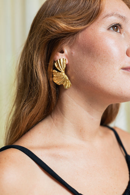 Aretes Pétalos Maximalista