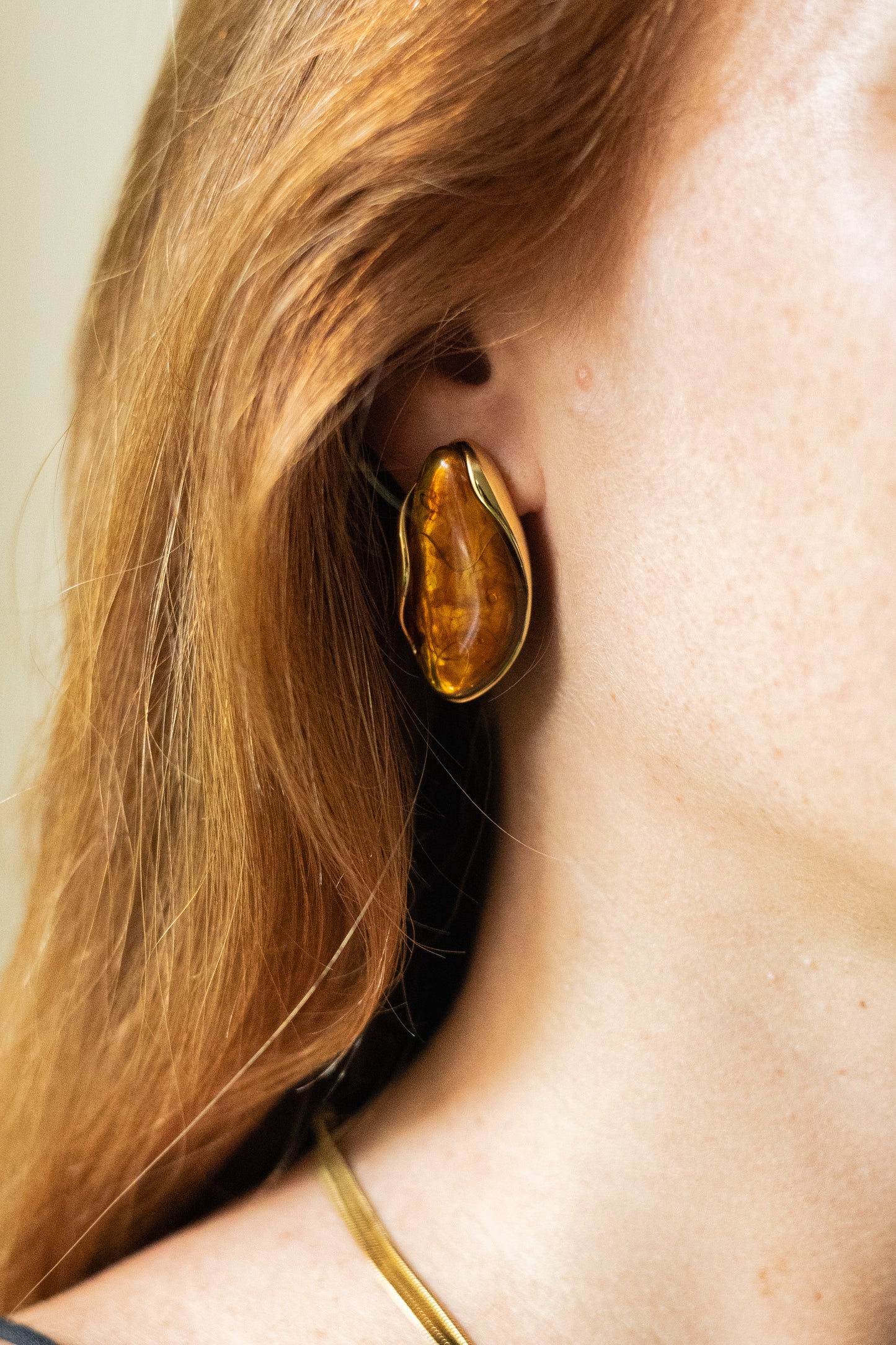 Aretes Ambar Vintage