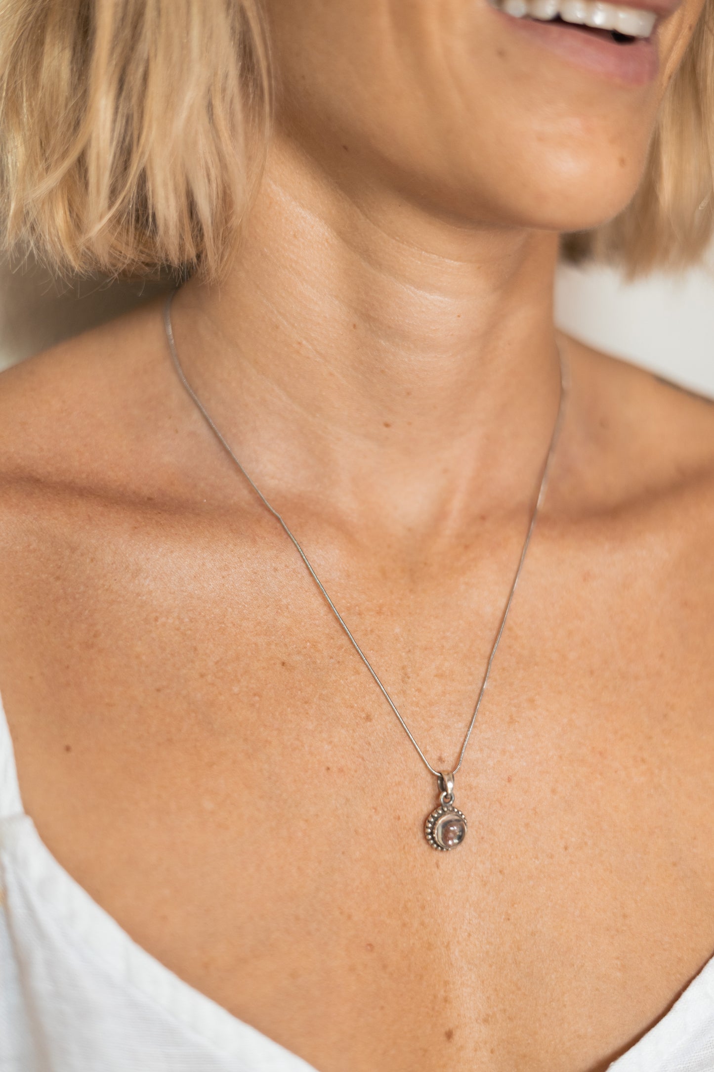 Collar Lelu Cuarzo Cristal