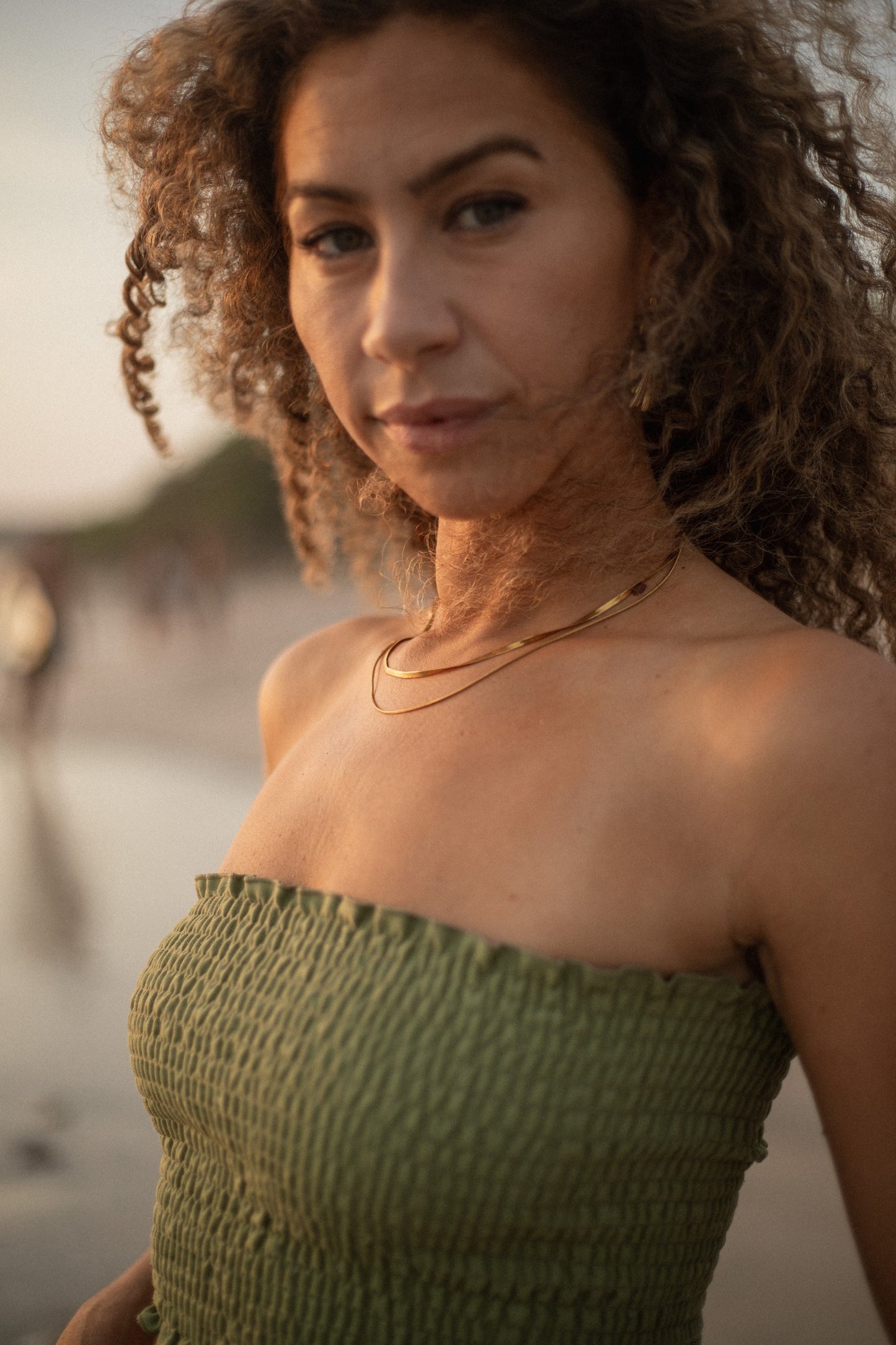 Collar Serpentina doble